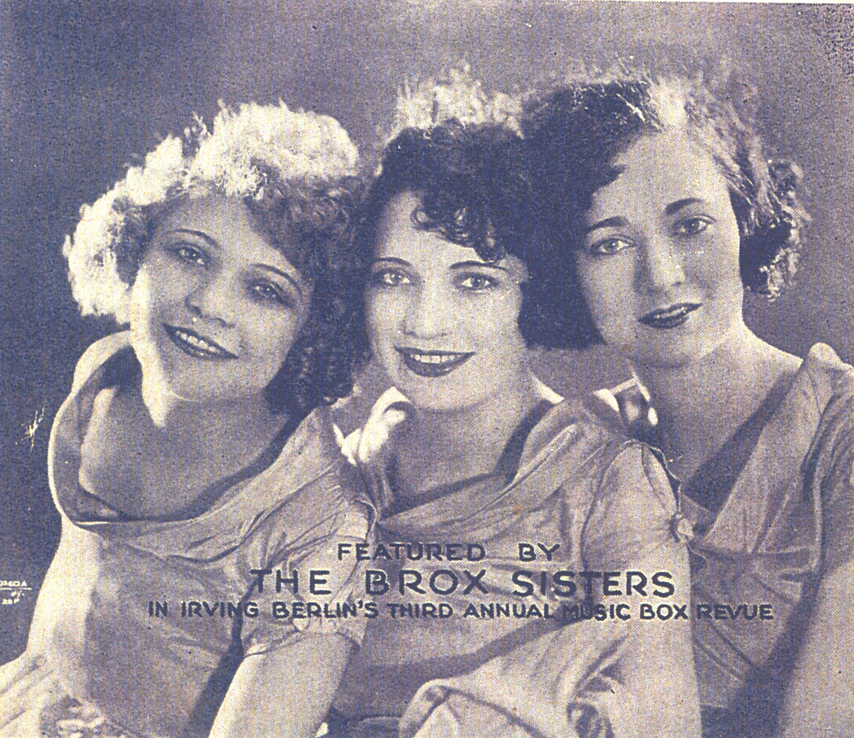 Brox Sisters - 1923