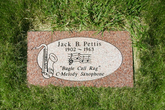Jack Pettis headstone