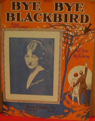Bye Bye Blackbird - 1926