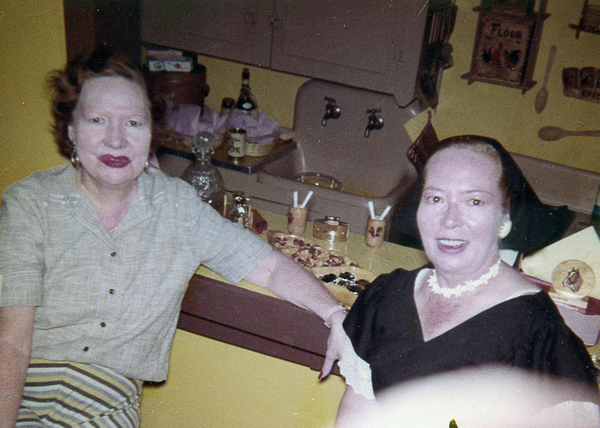 Nan and Taddy, Oklahoma - 1954