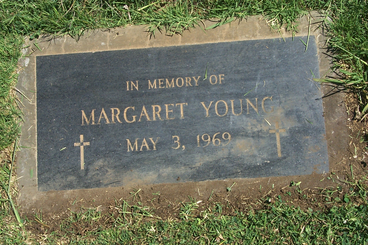 Margaret Young - Headstone
