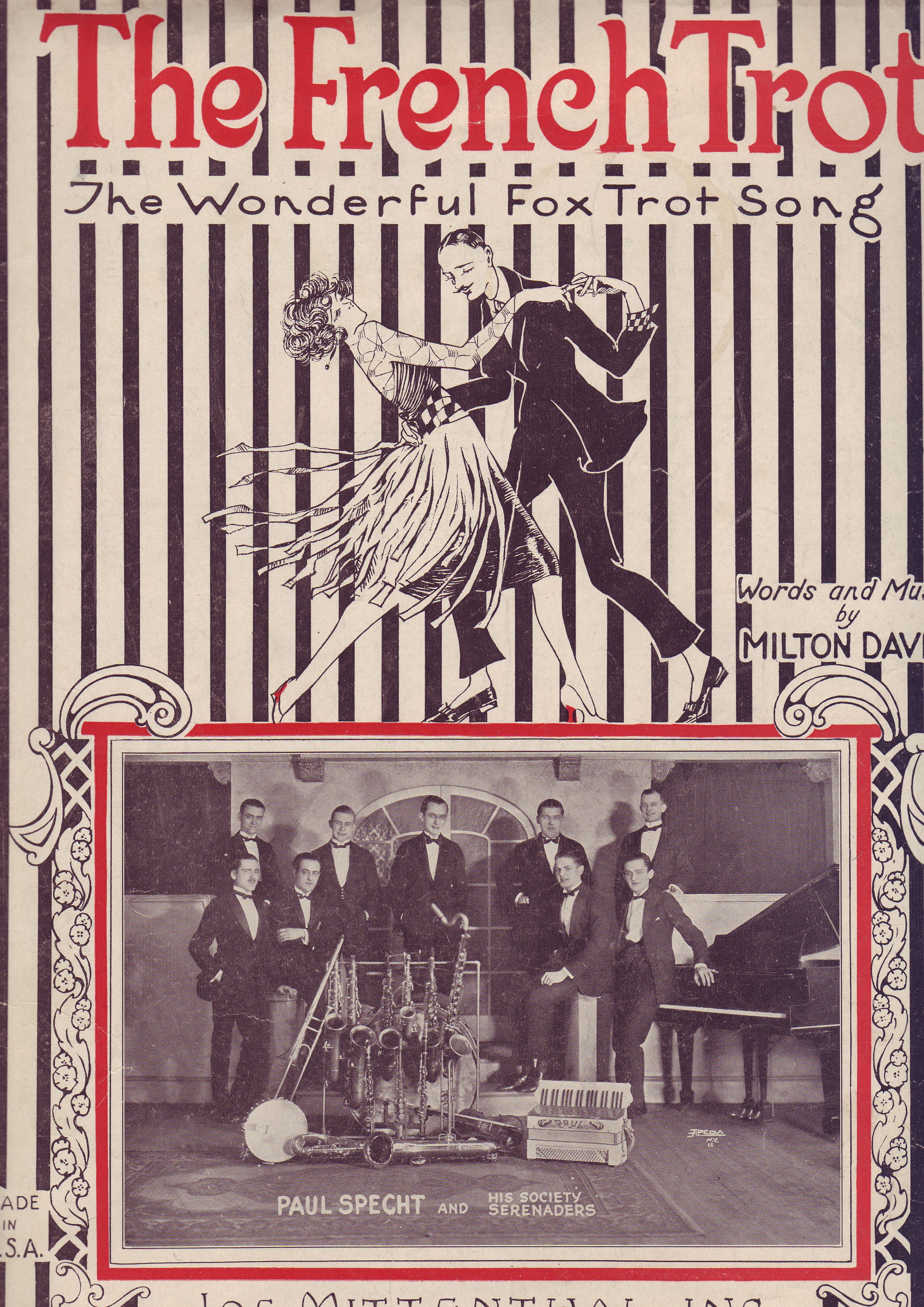 Paul Specht & His Society Serenaders - The French Trot (1922)