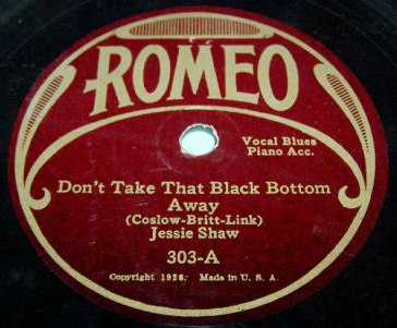 Don’t Take That Black Bottom Away - Romeo 303-A