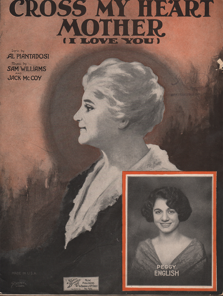 Cross My Heart Mother - 1925