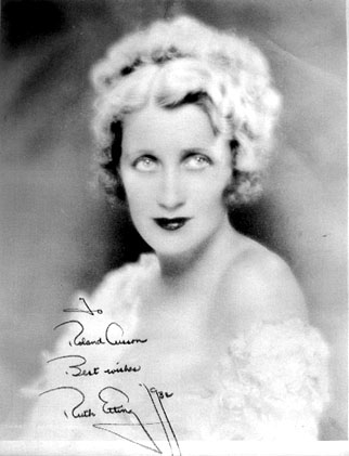 Ruth Etting - Autographs